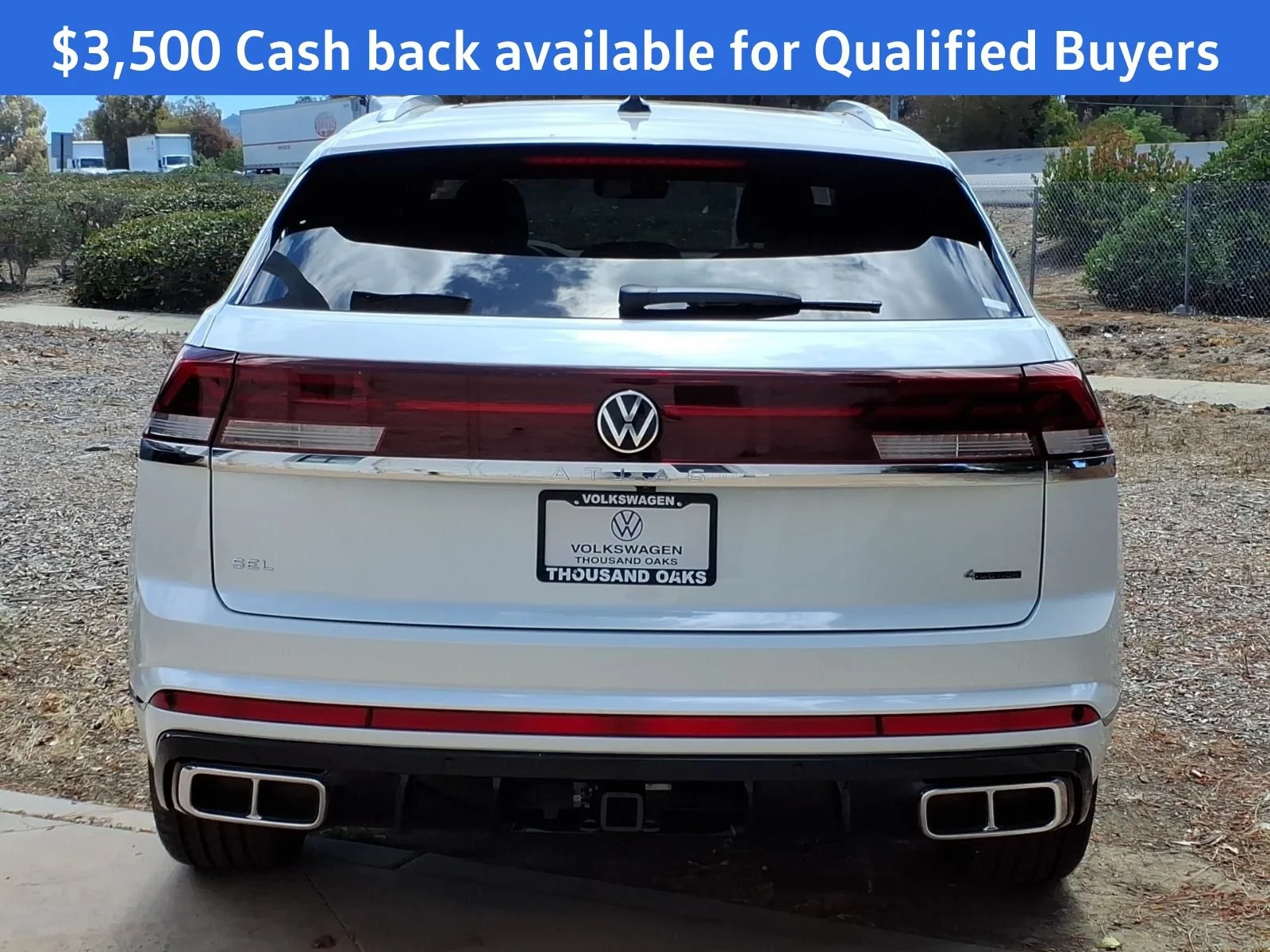 New 2026 Opal White Pearl Volkswagen 2.0T SEL Premium R-Line image 5