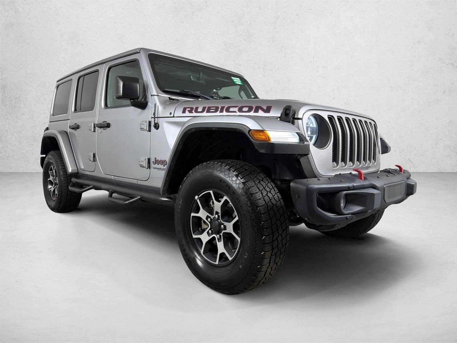 Used 2019 Billet Silver Metallic Clearcoat Jeep Rubicon image 1