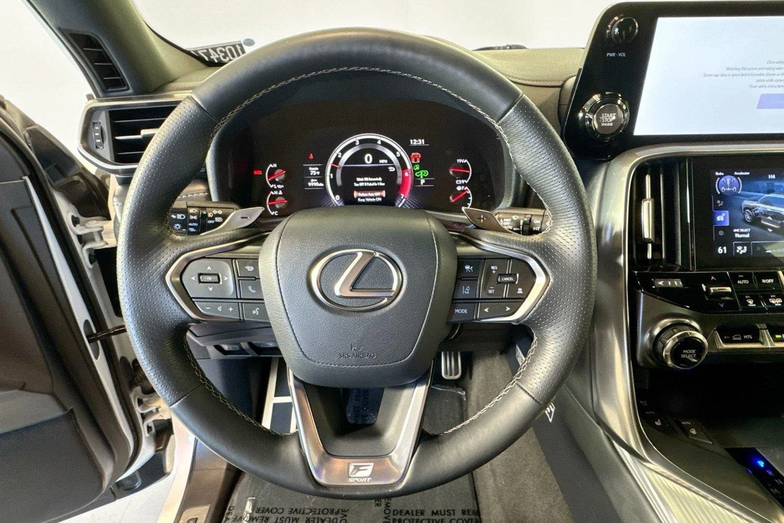 Used 2024 White Lexus LX 600 F SPORT image 11