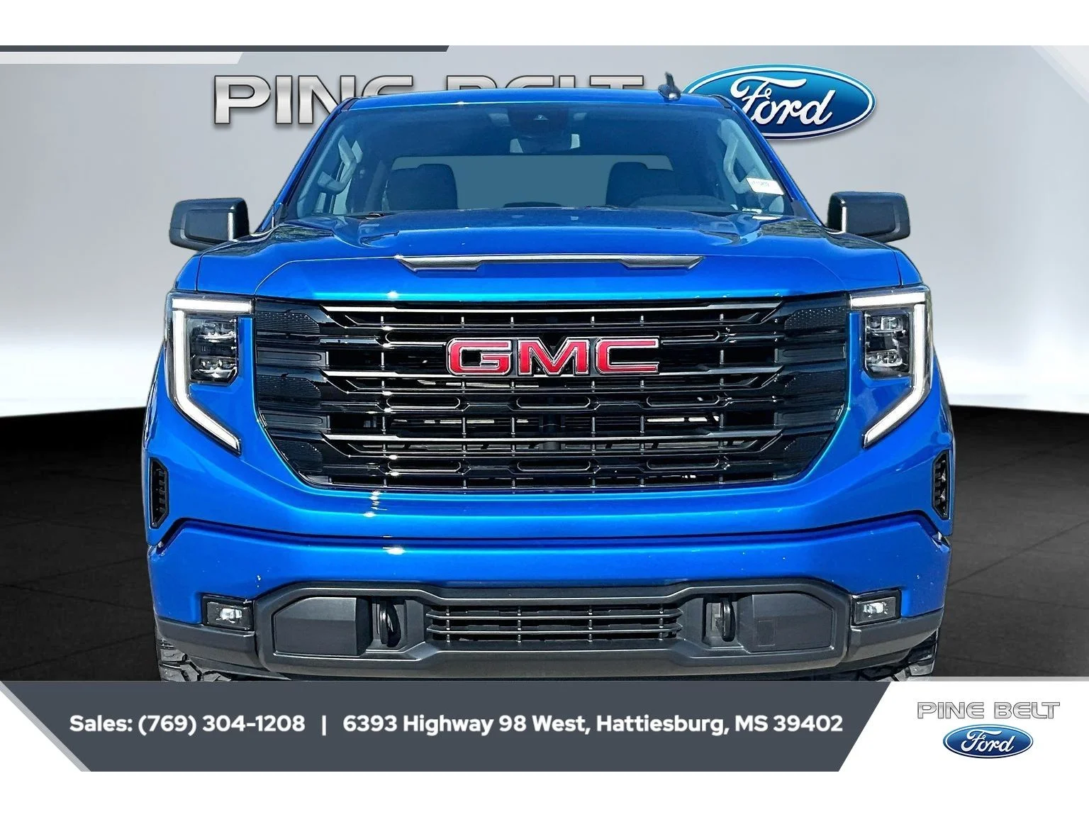 Used 2024 Dynamic Blue Metallic GMC Elevation image 3