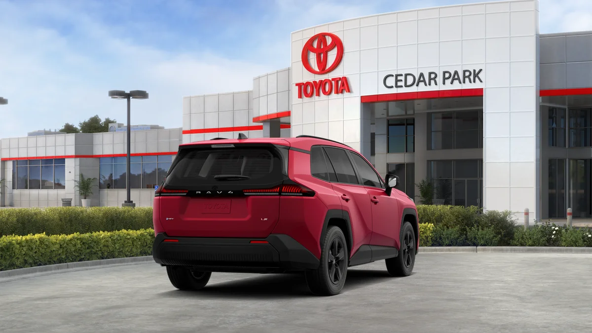 New 2026 Ruby Flare Pearl Toyota LE image 9