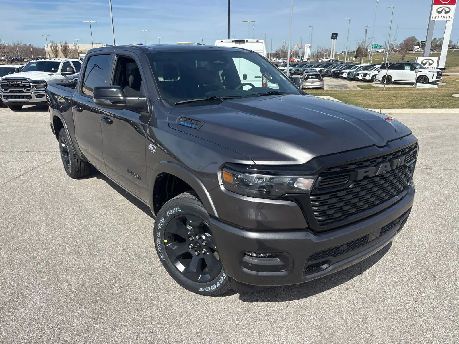 New 2026 Granite Crystal Metallic Clear-Coat Exterior Paint RAM Big Horn image 2