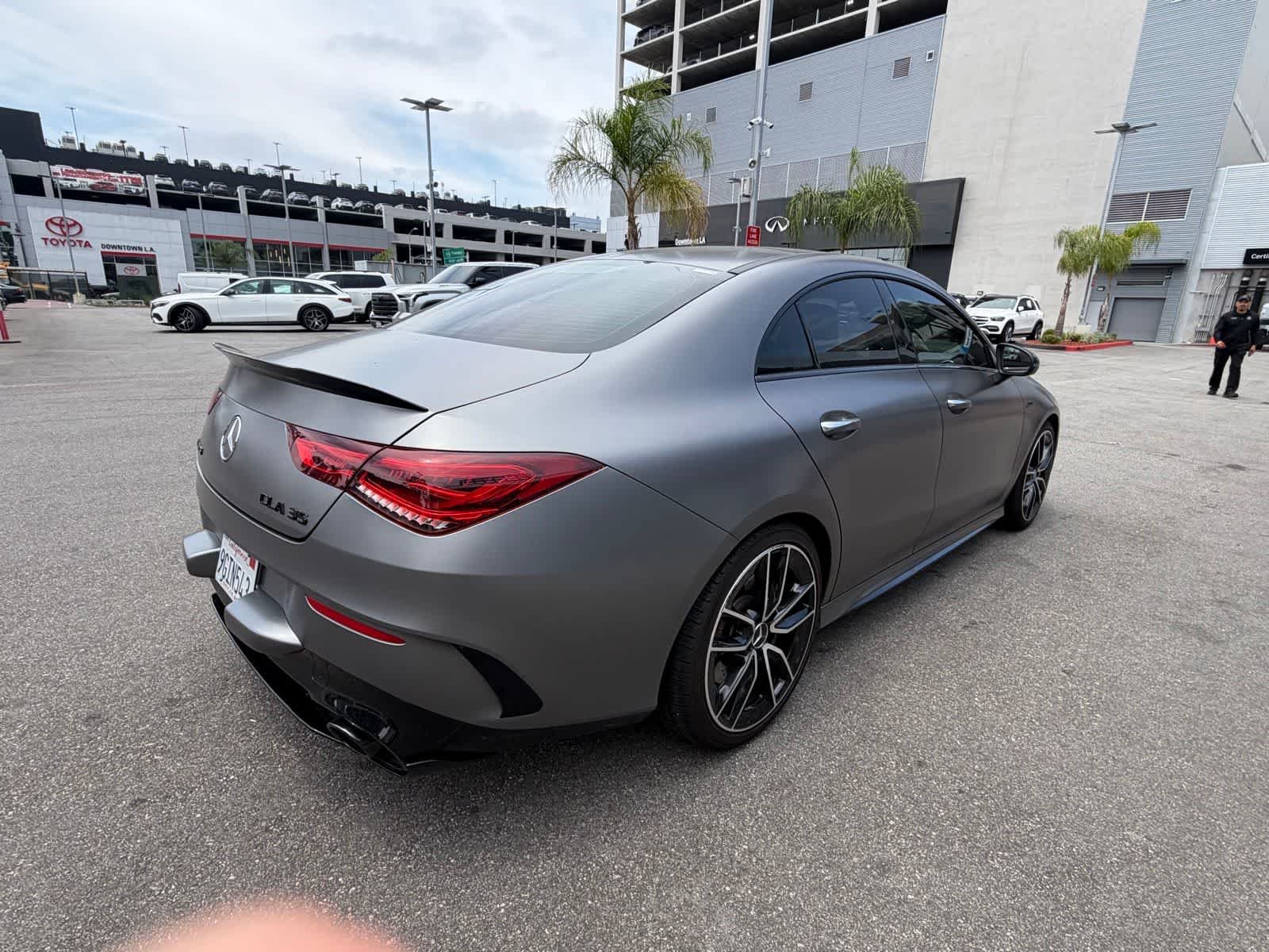 Certified Used 2023 MANUFAKTUR Mountain Grey Magno Mercedes-Benz AMG® CLA 35 image 4