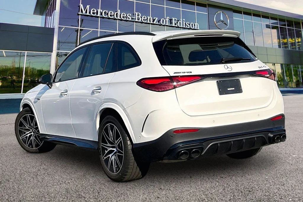 Certified Used 2025 White Mercedes-Benz GLC 43 AMG® image 2