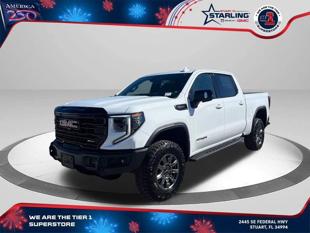 New 2026 Summit White GMC AT4X image 1