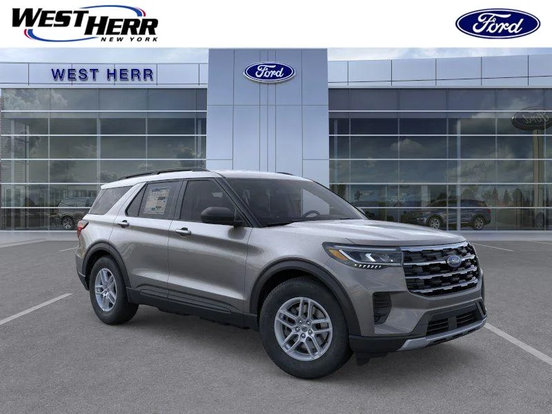 New 2026 Carbonized Gray Metallic Ford Active image 1