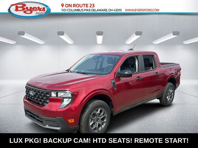 Ruby Red Metallic Tinted Clearcoat 2026 Ford Maverick XLT SuperCrew FWD Pickup Truck Front-Wheel Drive