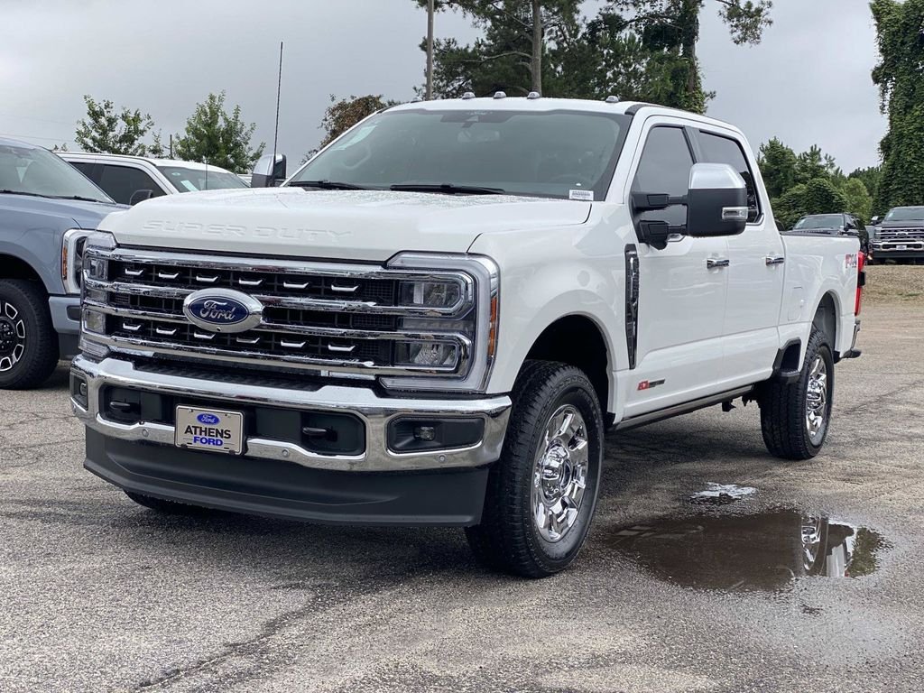 New 2026 Star White Metallic Tri-Coat Ford F-350® Lariat® image 6