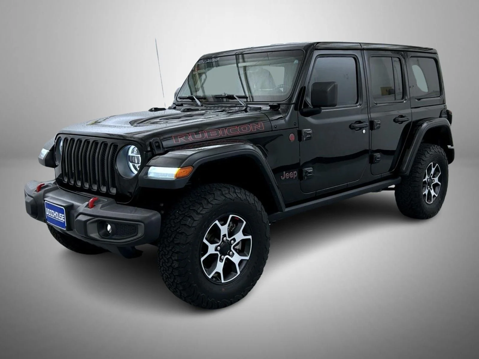 Used 2020 Black Jeep Unlimited Rubicon image 1