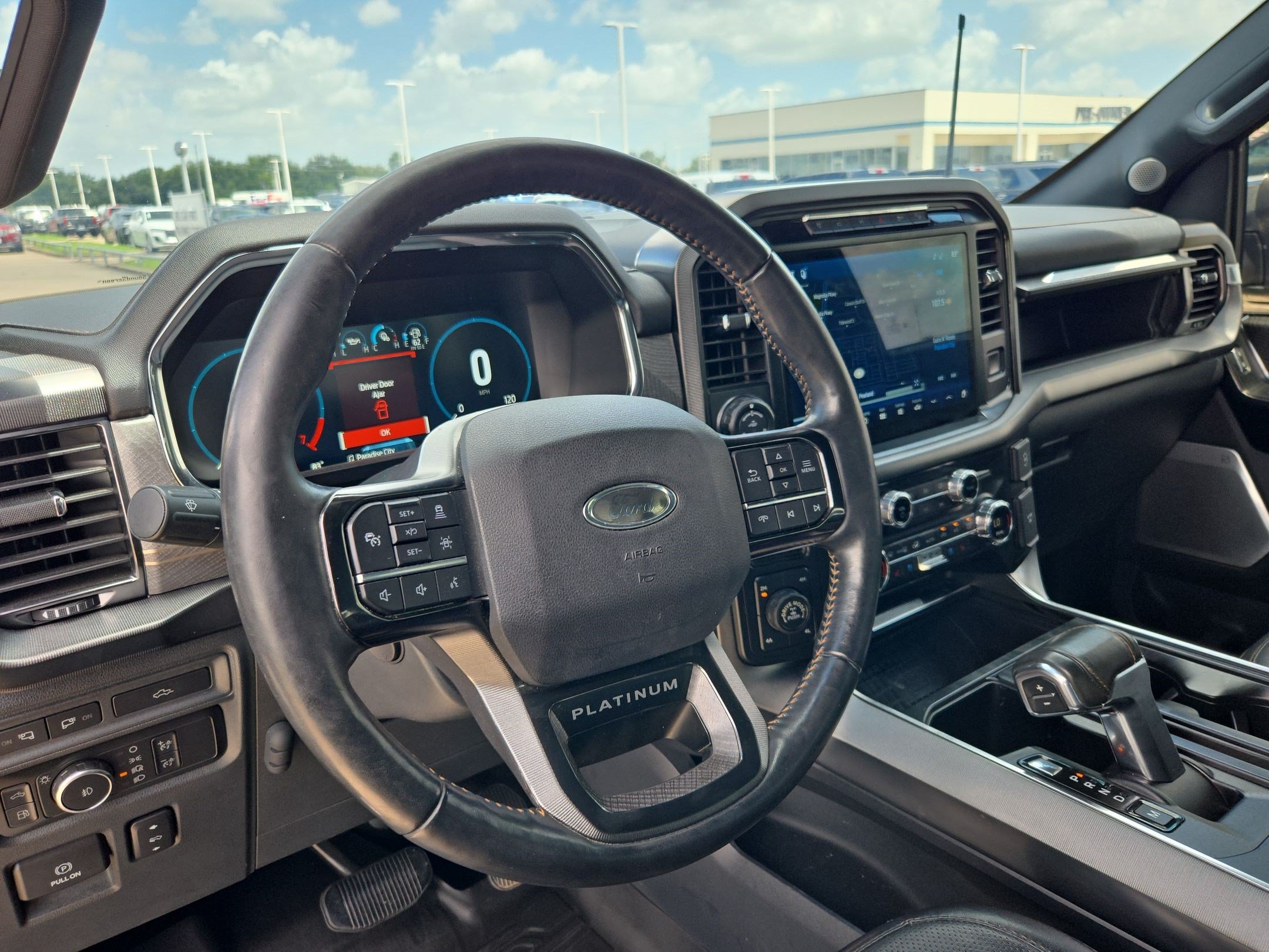 Used 2021 Agate Black Metallic Ford Platinum image 12