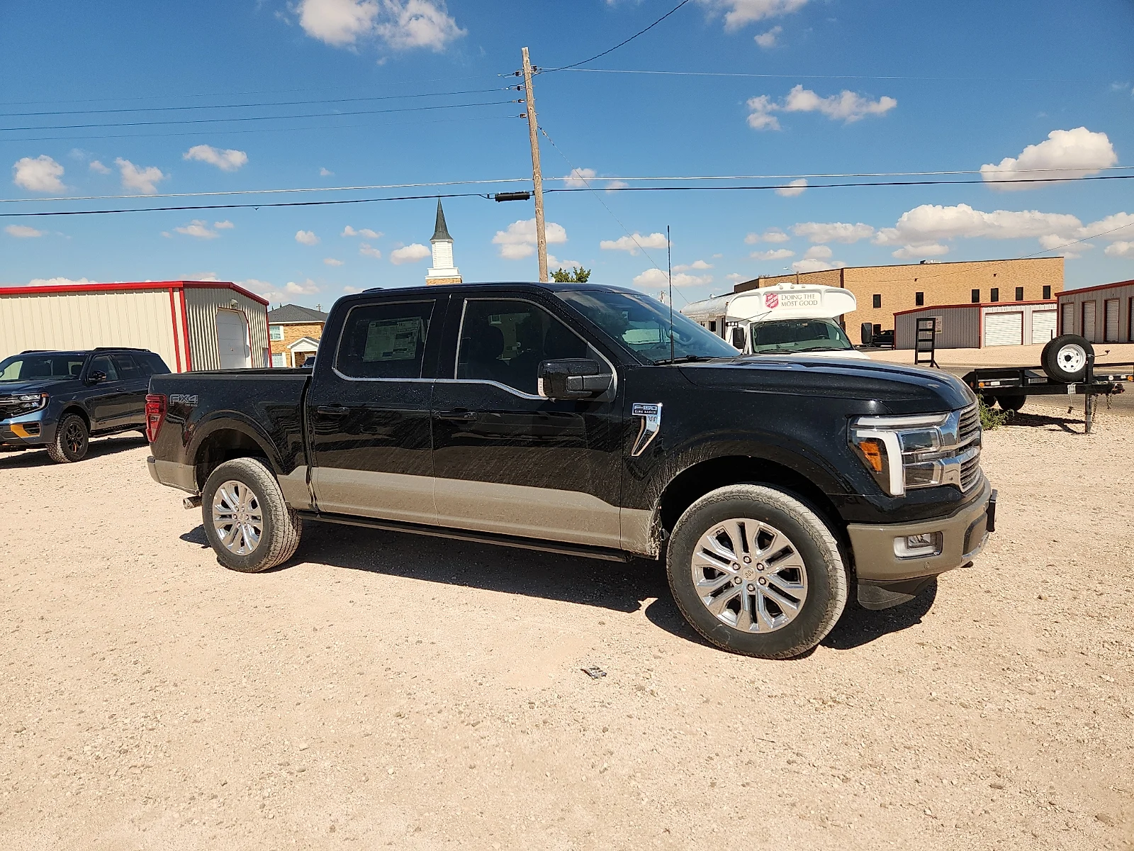 New 2026 Agate Black Metallic Ford King Ranch image 8