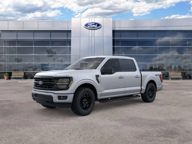 New 2026 Iconic Silver Metallic Ford XLT image 1