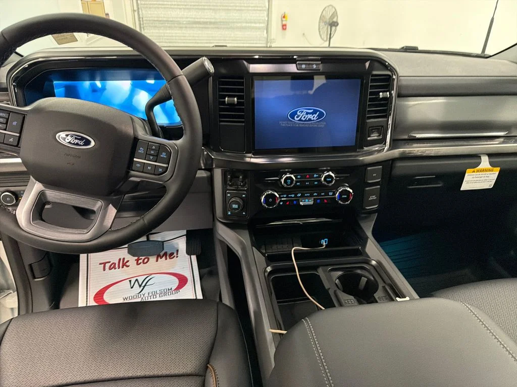 New 2026 Star White Metallic Tri-Coat Ford F-350® Lariat® image 15