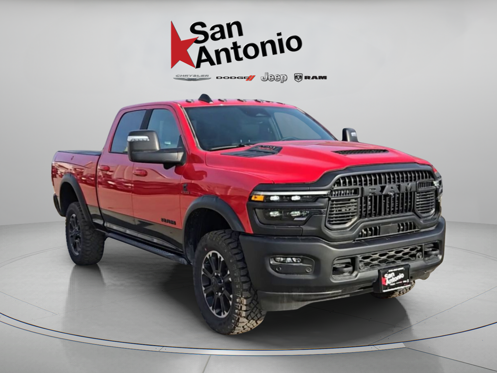 New 2026 Flame Red Clearcoat RAM Rebel image 1