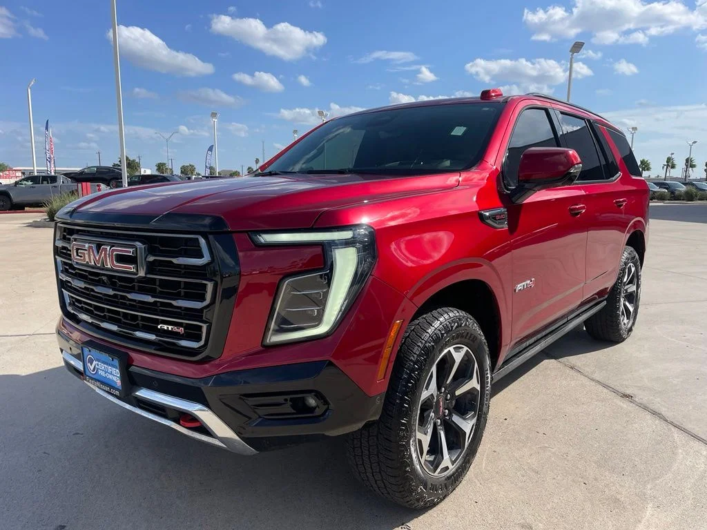 Used 2025 Red GMC AT4 image 3