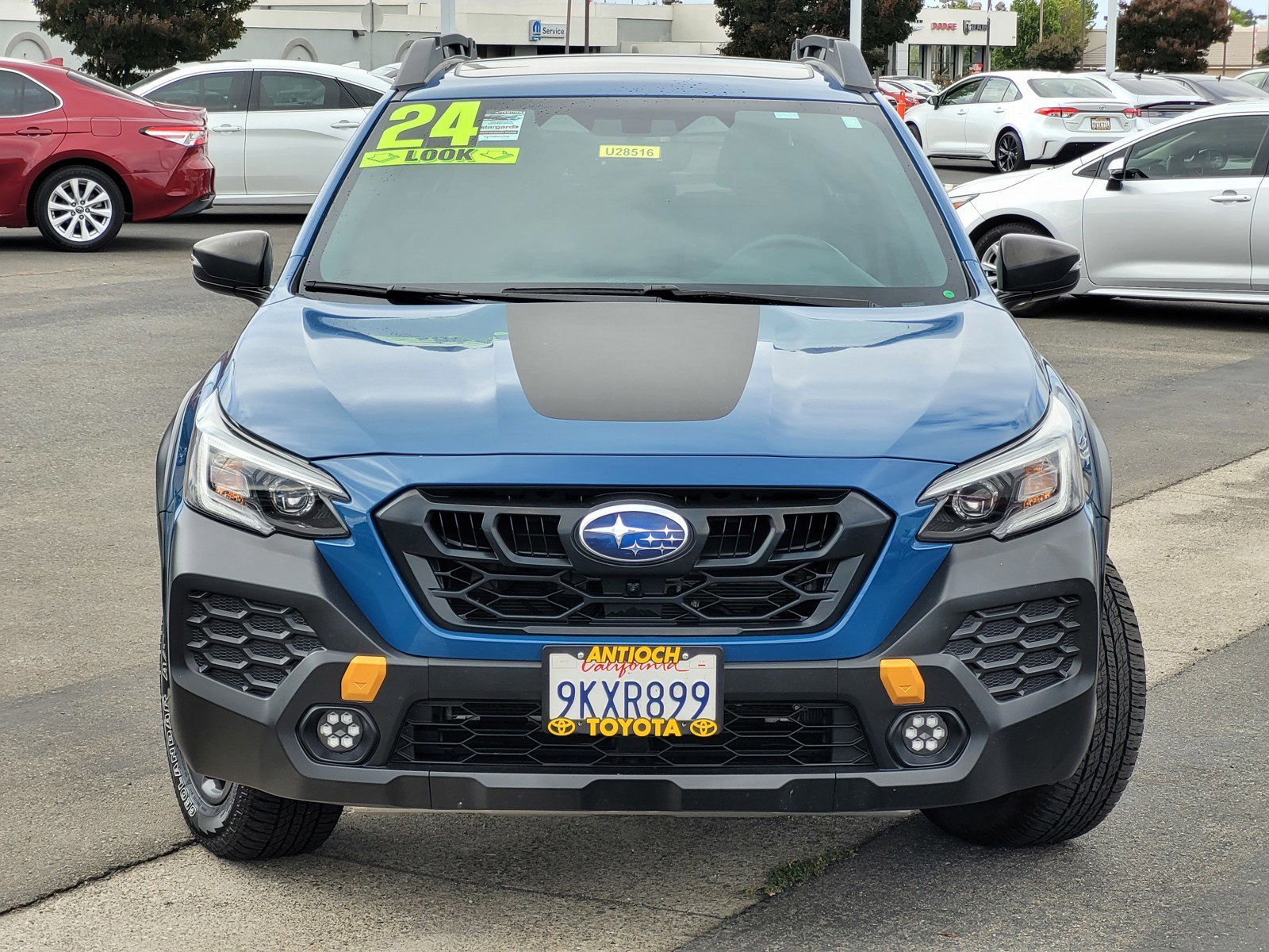 Used 2024 Geyser Blue Subaru Wilderness image 2