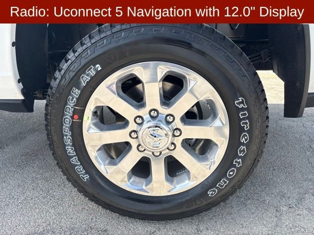 New 2026 Bright White Clear-Coat Exterior Paint RAM Laramie image 9