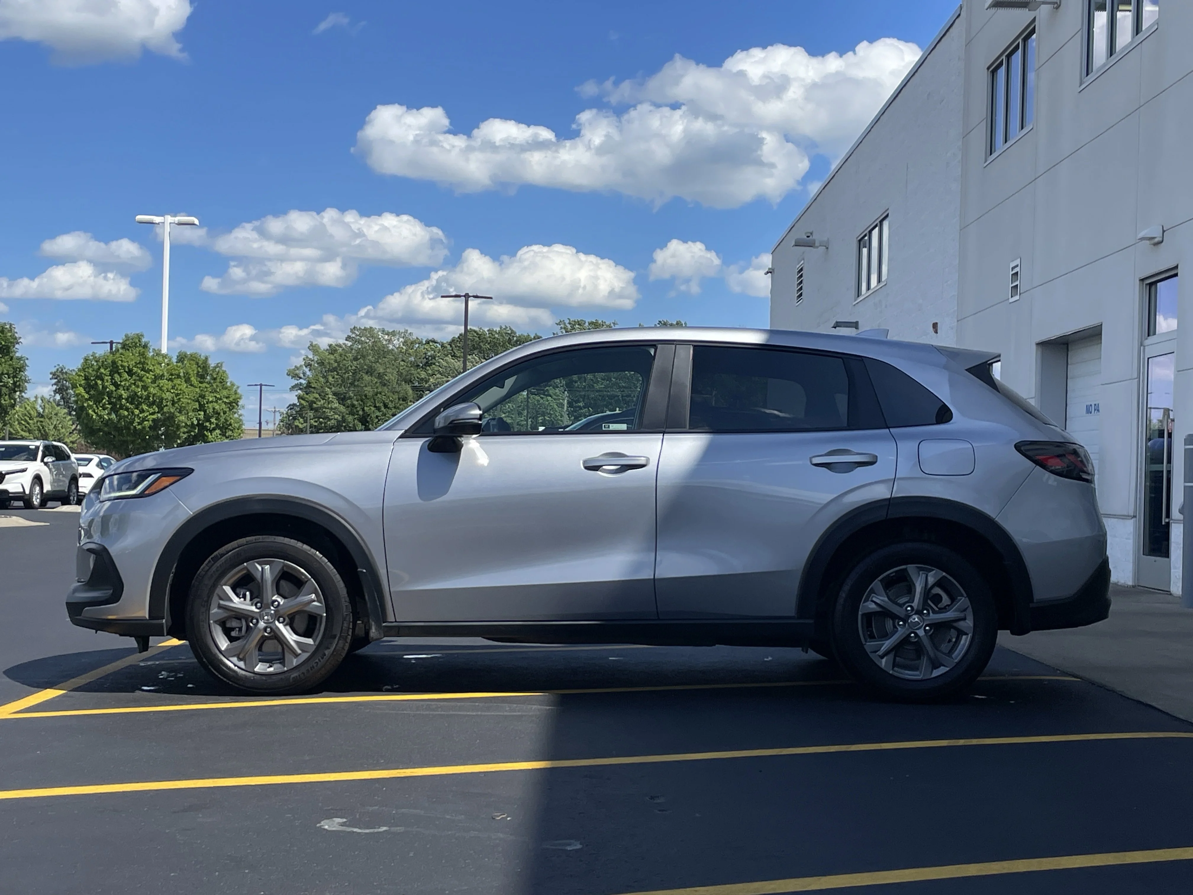 Certified Used 2026 Solar Silver Metallic Honda AWD LX image 8