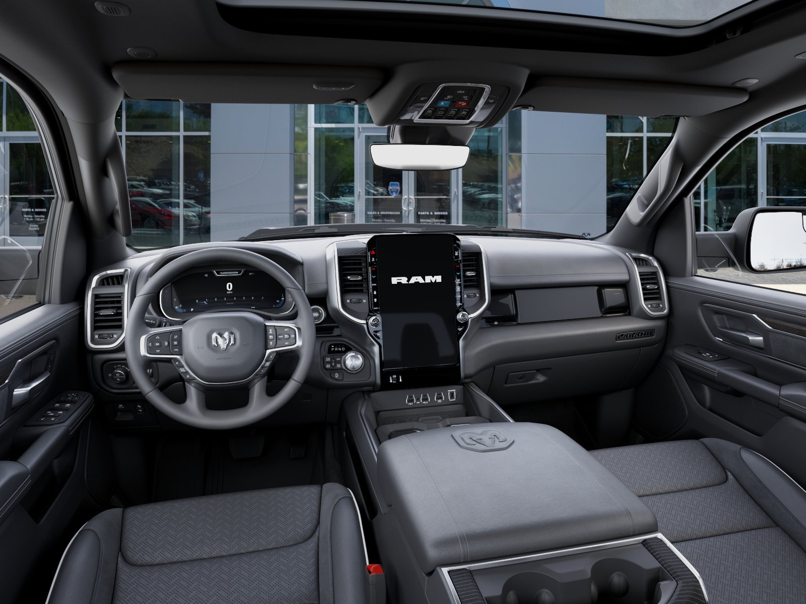 New 2026 Forged Blue Metallic Exterior Paint RAM Laramie image 40