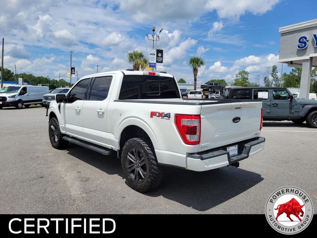 Used 2022 White Ford Lariat image 3