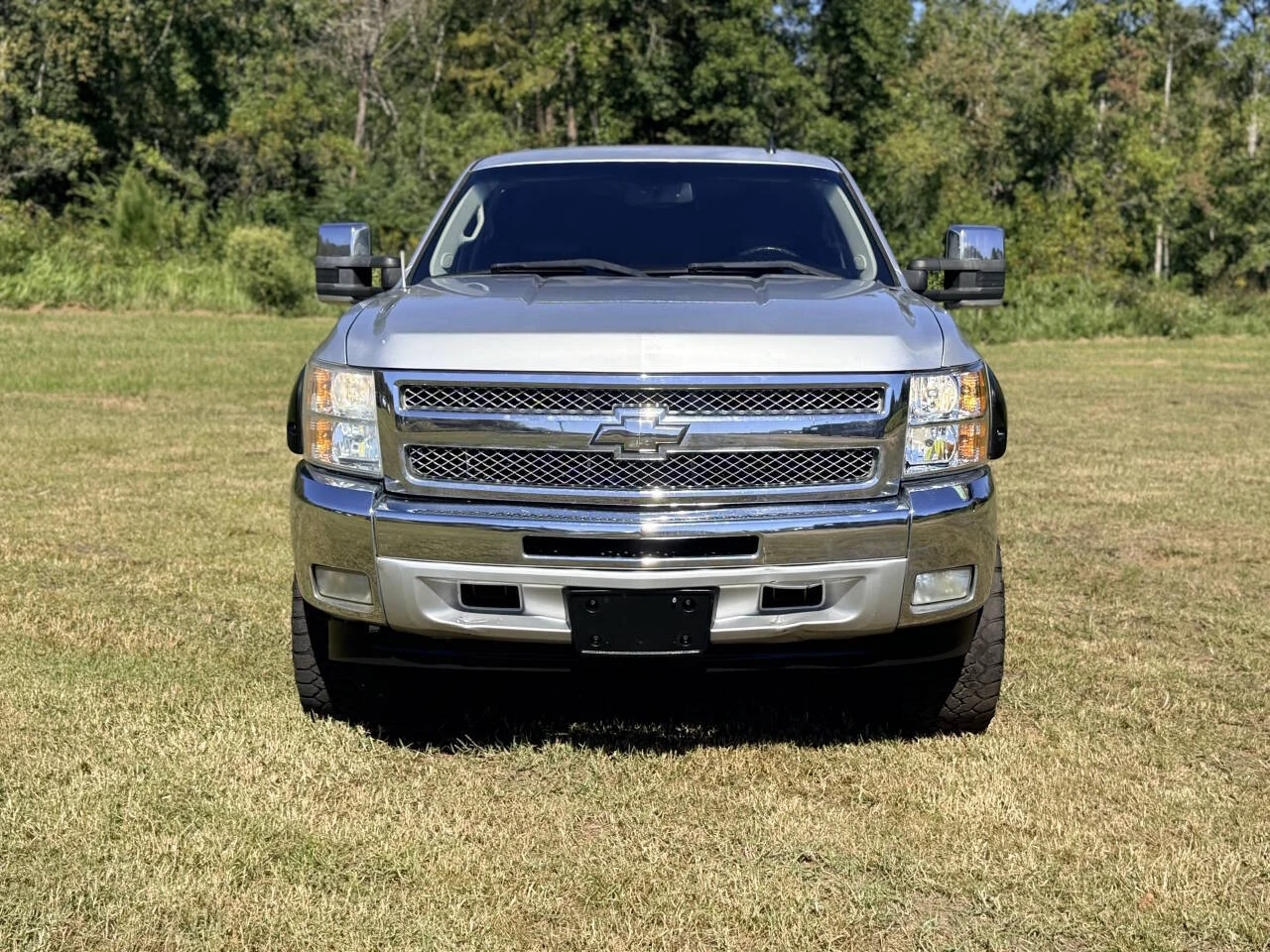 Used 2013 Silver Chevrolet LT 4x4 4dr Crew Cab 5.8 ft. SB image 8