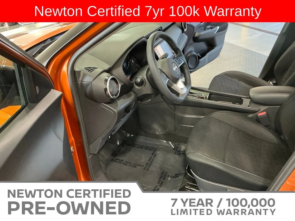 Certified Used 2022 Orange Metallic Nissan SV image 7