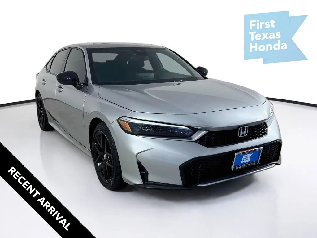 Certified Used 2026 Solar Silver Metallic Honda Sport image 1