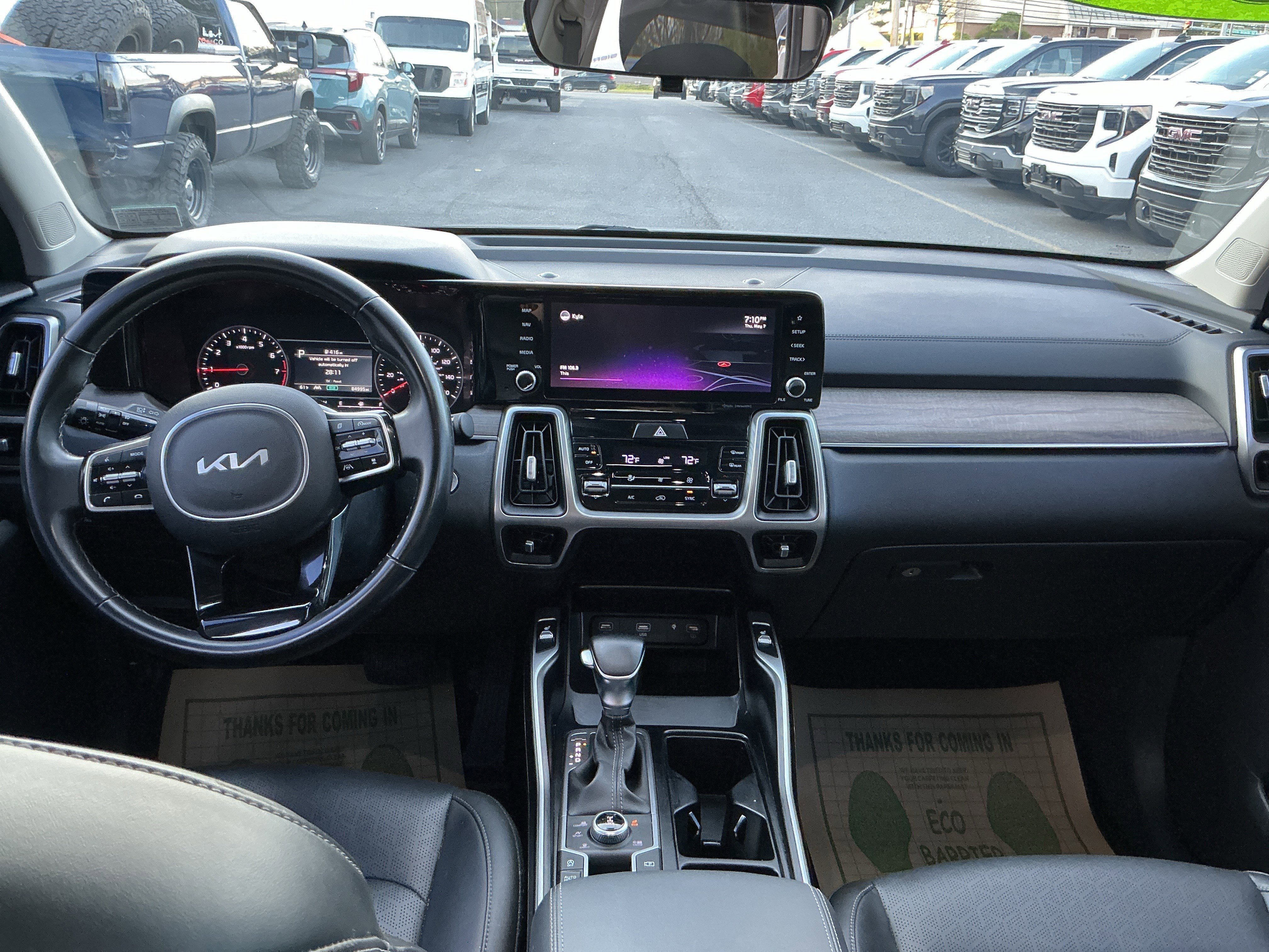 Used 2022 Wolf Gray Kia X-Line EX image 11