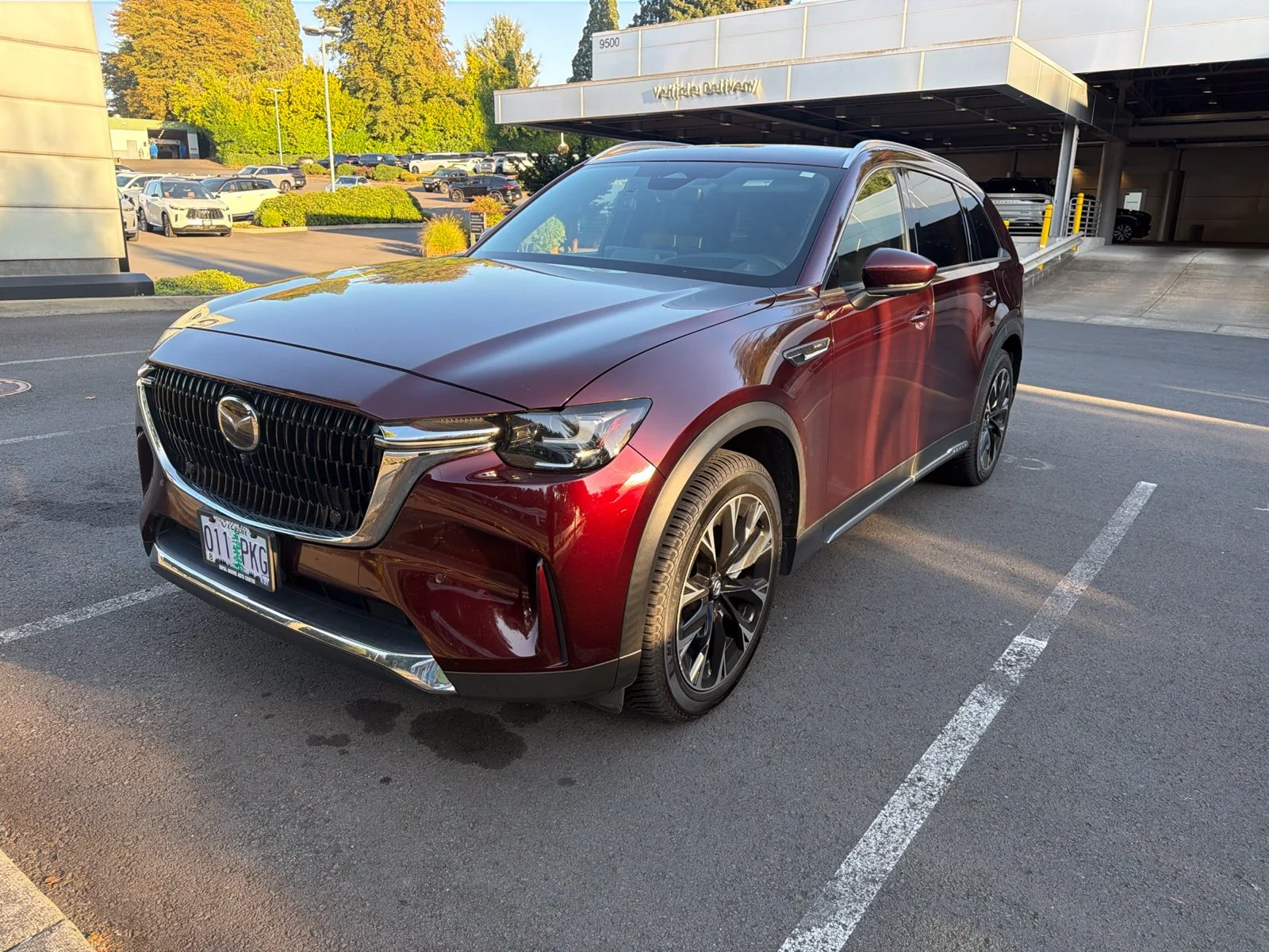 Used 2024 Red Mazda Premium Plus image 1