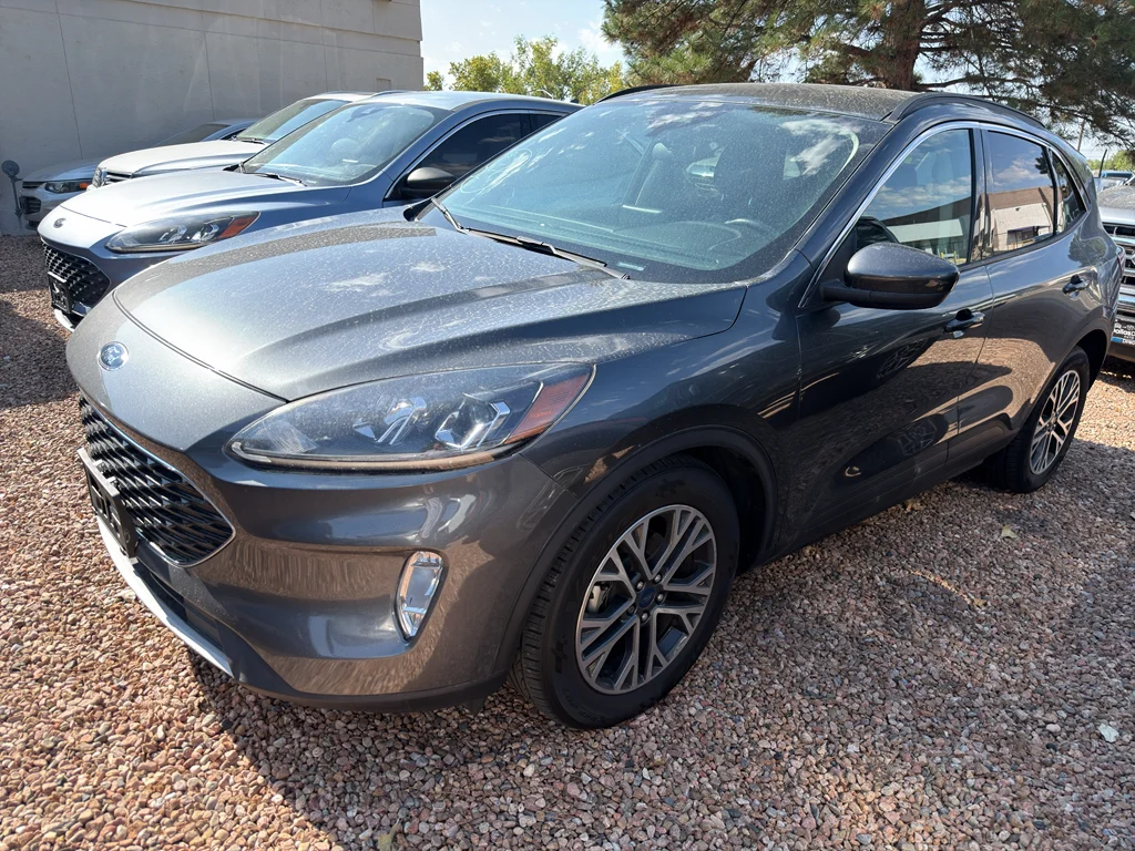 Used 2020 Magnetic Metallic Ford SEL image 1