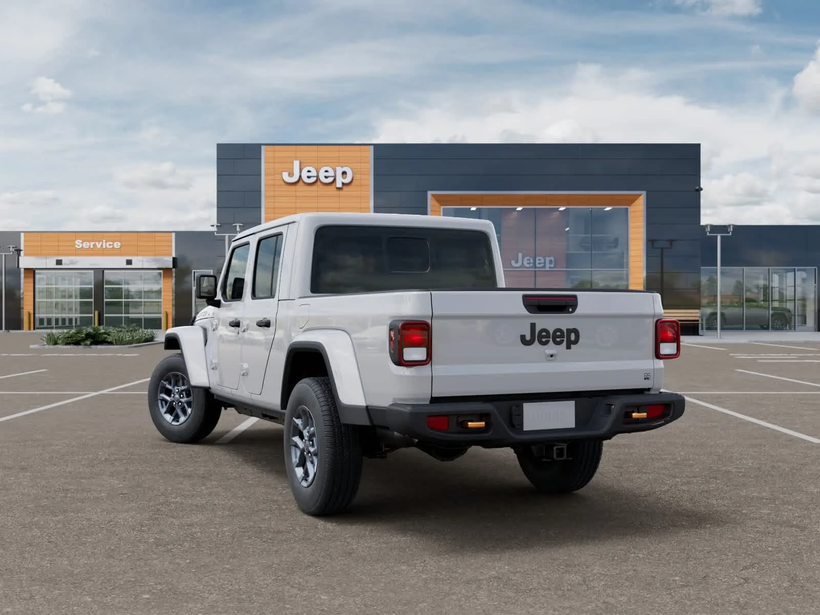 New 2026 Bright White Clearcoat Jeep 85th Anniversary Edition image 3