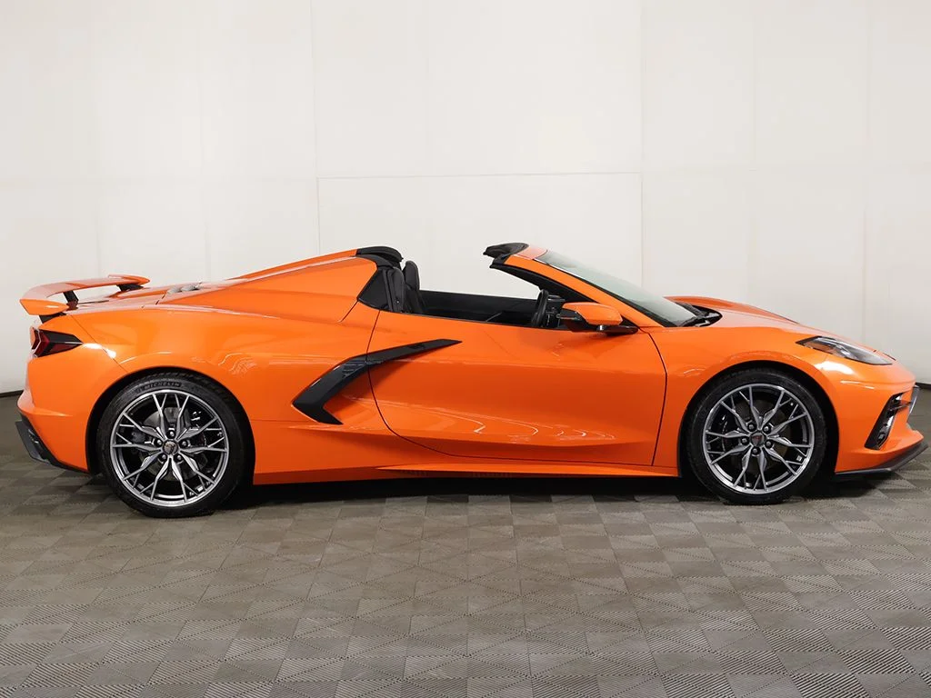 Used 2025 Orange Chevrolet Stingray image 22