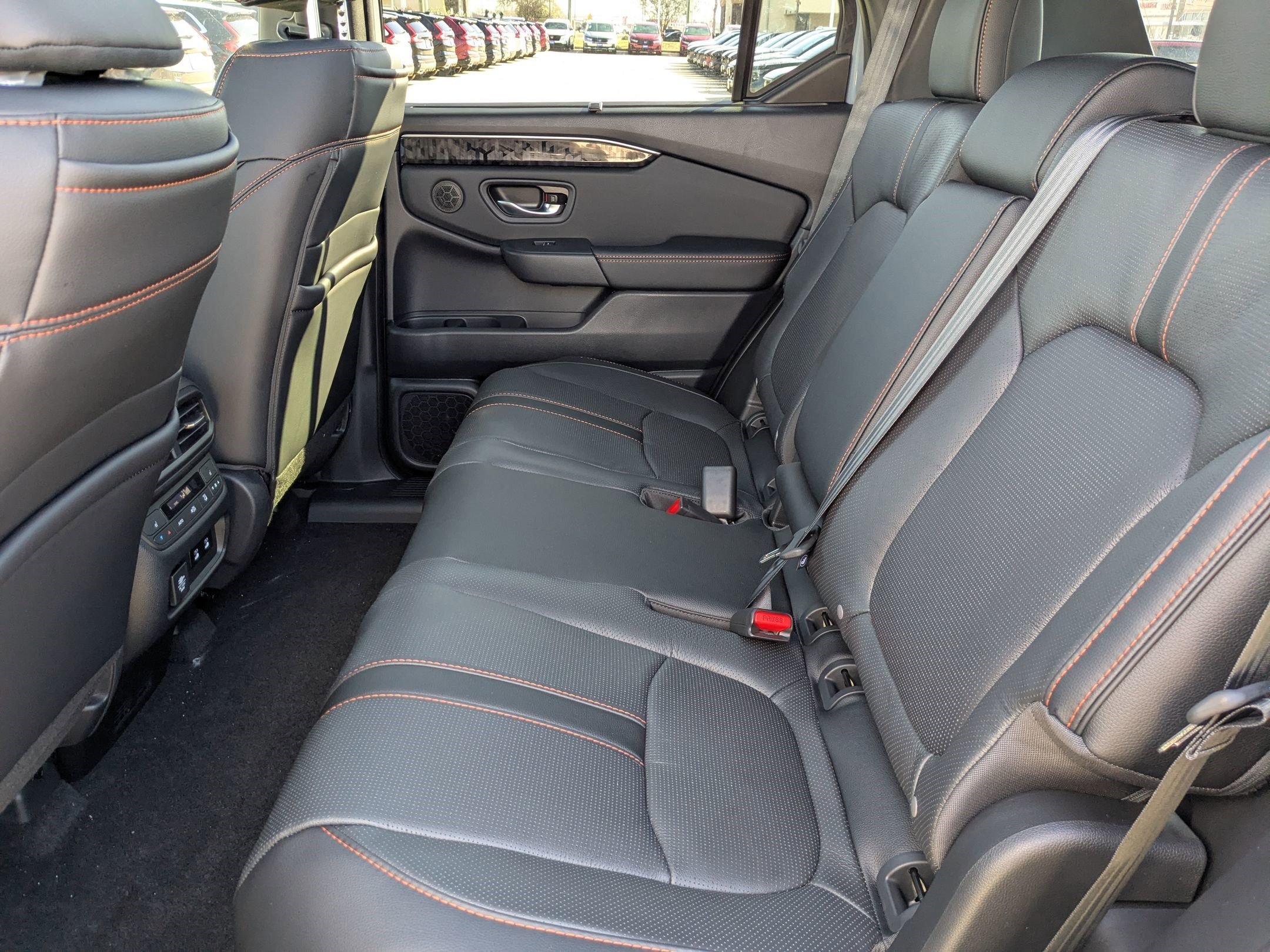 New 2026 Sunset Orange Honda TrailSport Elite Blackout image 15