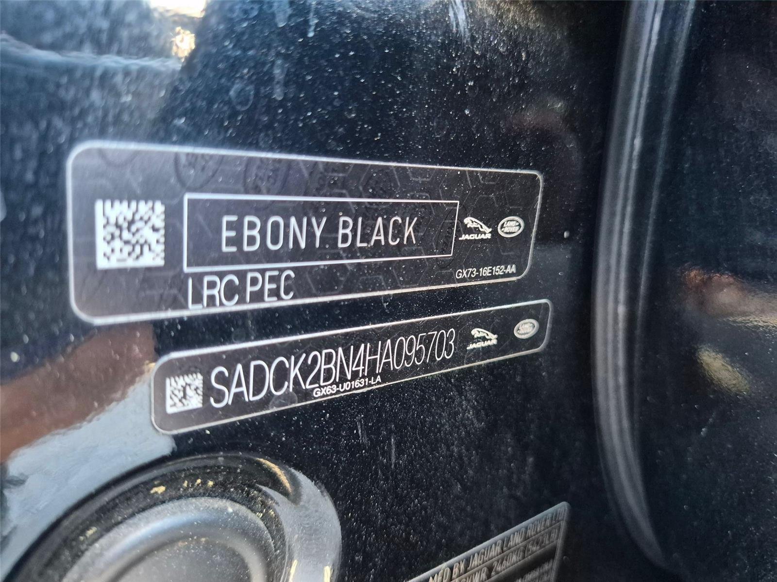Used 2017 Ebony Black JAGUAR PREST image 15