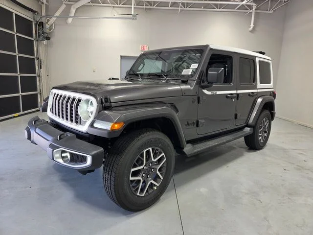 New 2026 Granite Crystal Metallic Clear-Coat Exterior Paint Jeep Sahara image 3