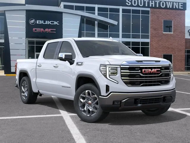 New 2026 Glacier White Tricoat GMC SLT image 7