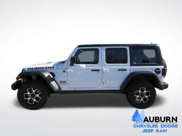 Used 2022 White Jeep Unlimited Rubicon image 8