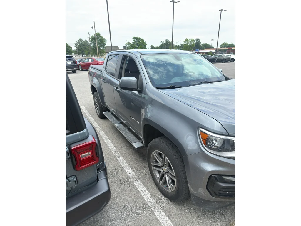 Used 2022 Satin Steel Metallic Chevrolet 4WD Work Truck image 6