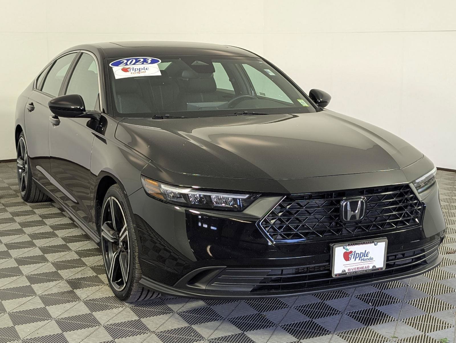 Certified Used 2023 Crystal Black Pearl Honda HYBRID SPORT image 36
