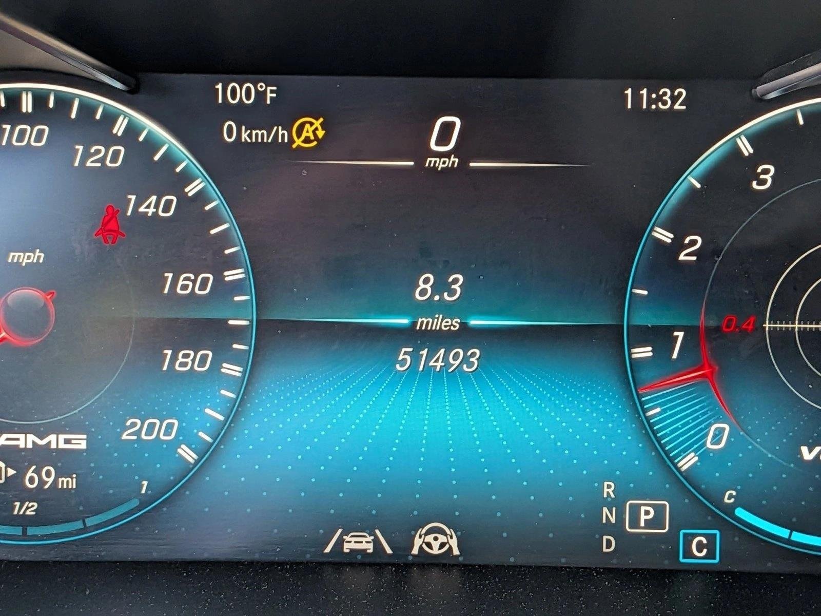 Used 2021 Black Mercedes-Benz AMG® GLC 63 S image 9