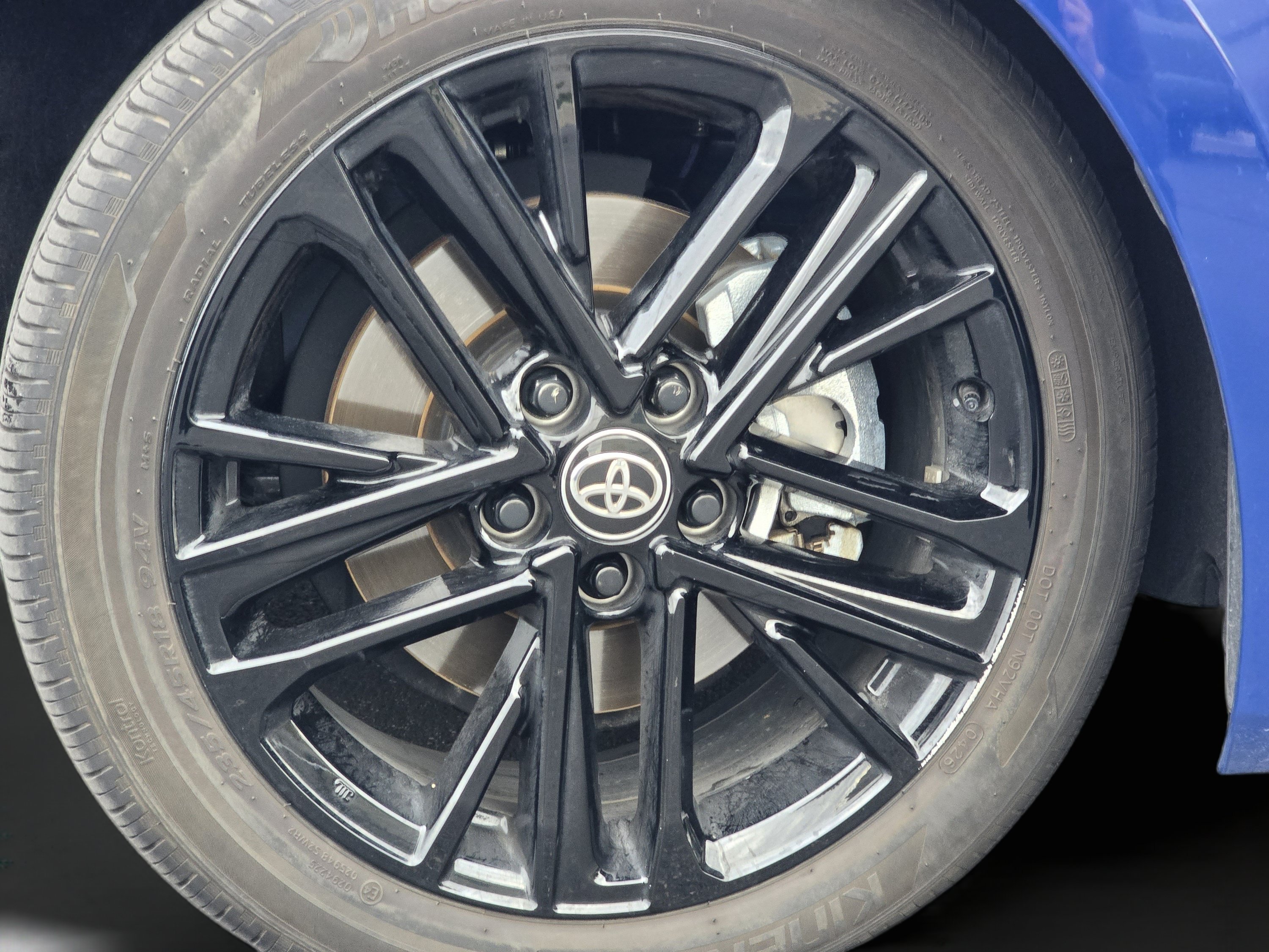 Certified Used 2026 Blue Toyota SE image 28