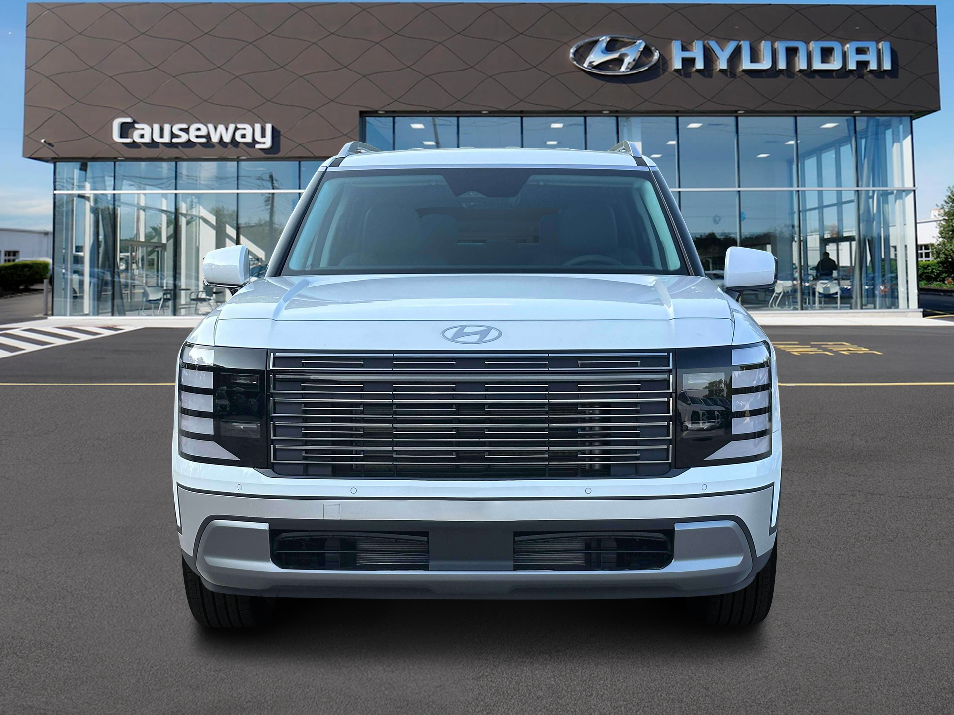 New 2027 White Hyundai SEL AWD image 12