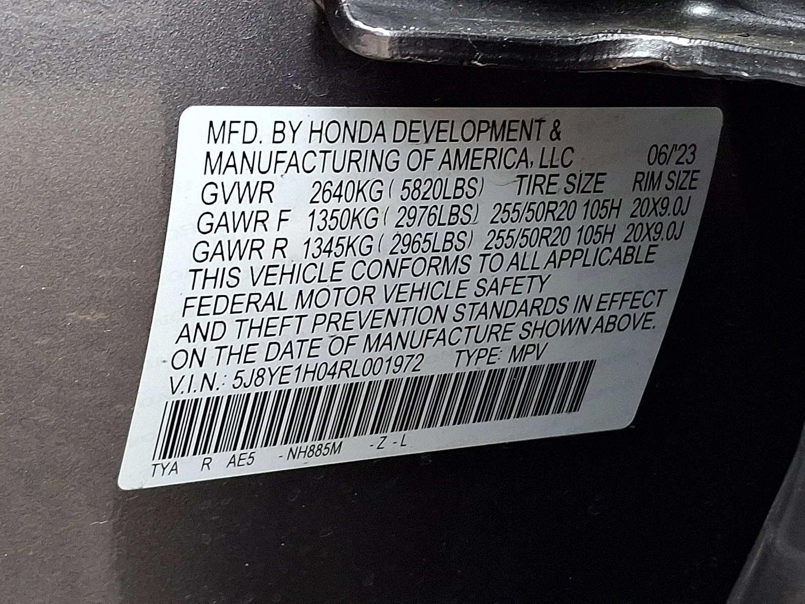Used 2024 Liquid Carbon Metallic   Gr Acura w/A-Spec Package image 27