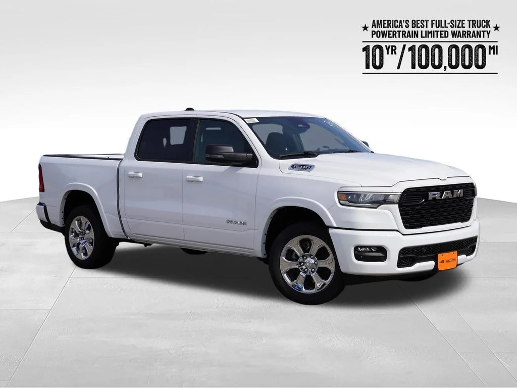 New 2026 Bright White Clearcoat RAM Big Horn image 1