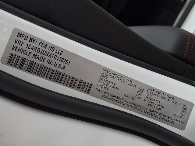 New 2026 White Dodge GT Plus image 22