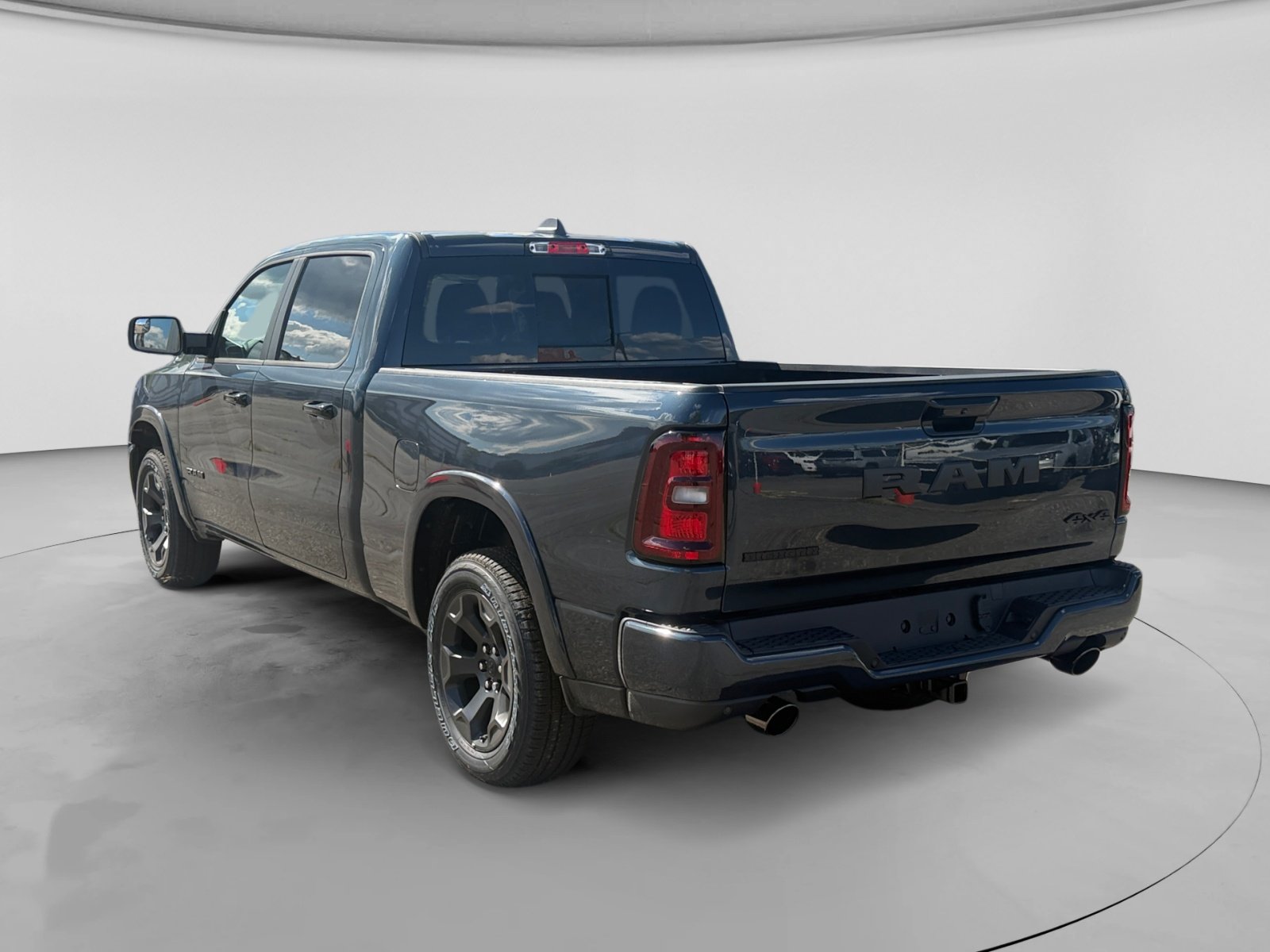 New 2026 Forged Blue Metallic Exterior Paint RAM Big Horn/Lone Star image 3