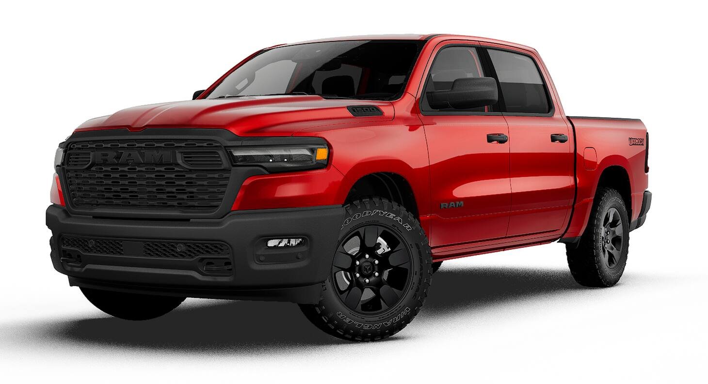 New 2027 Molten Red Pearl-Coat Exterior Paint RAM Warlock image 13