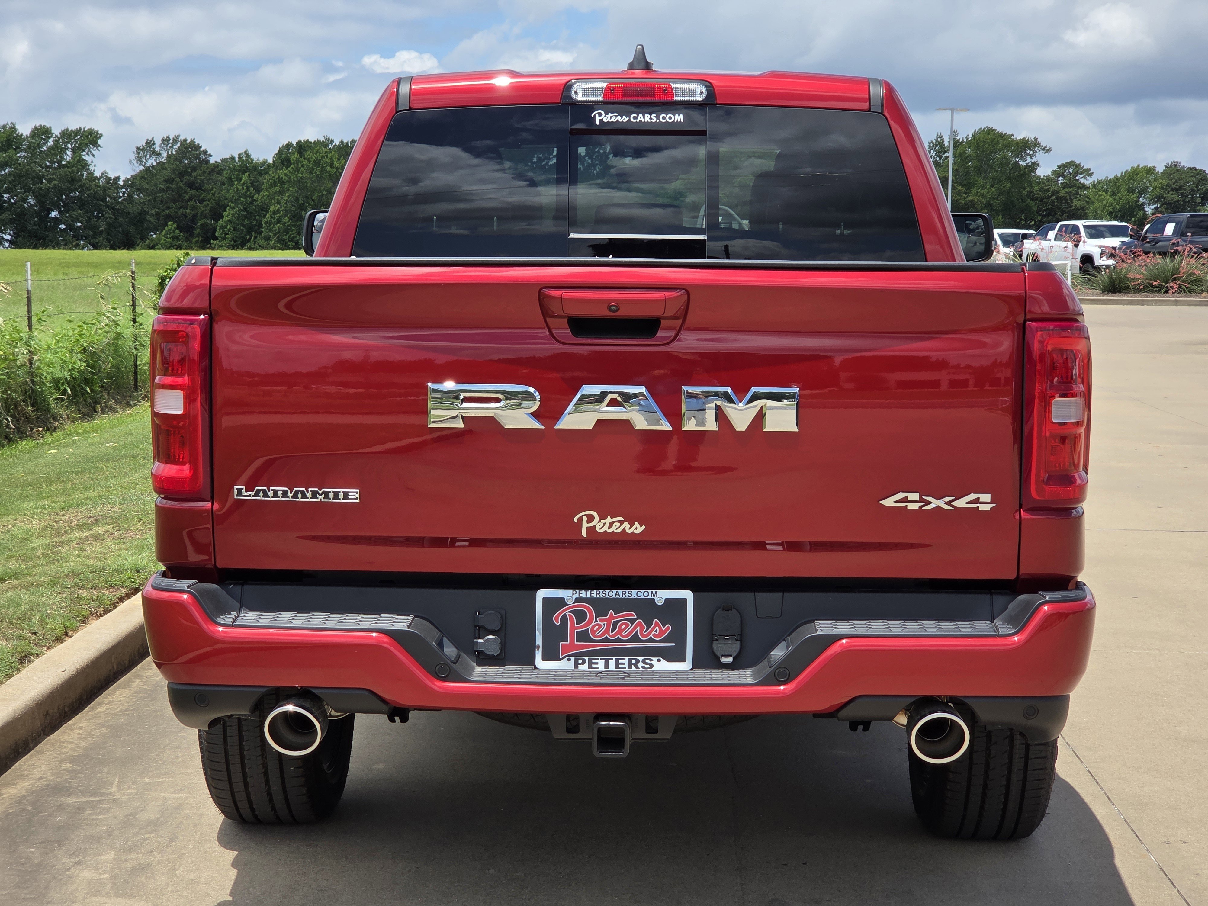 New 2026 Molten Red Pearlcoat Ram Laramie image 4