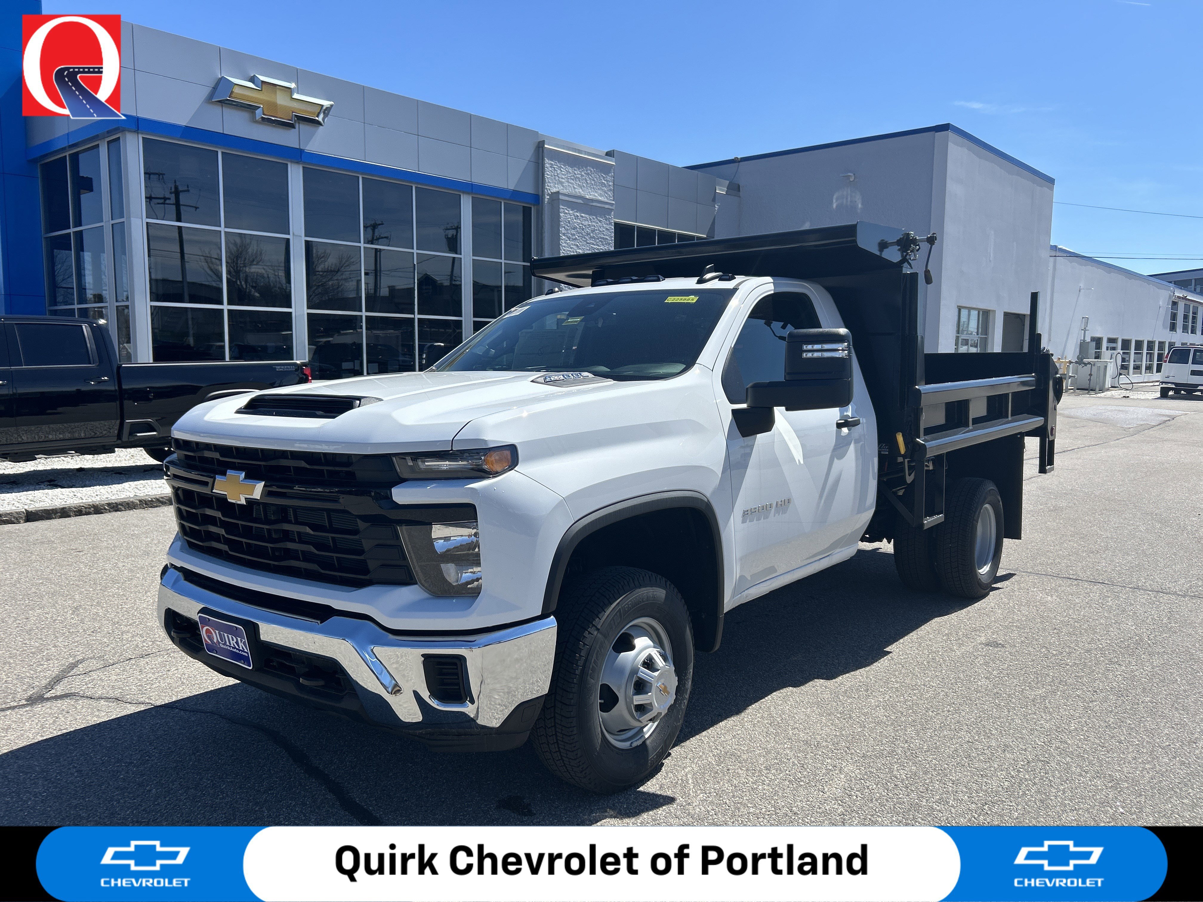 New 2025 Summit White Chevrolet Work Truck image 1