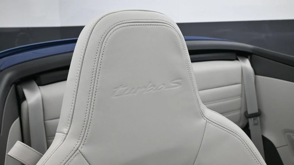 Used 2025 Blue Porsche Turbo image 20